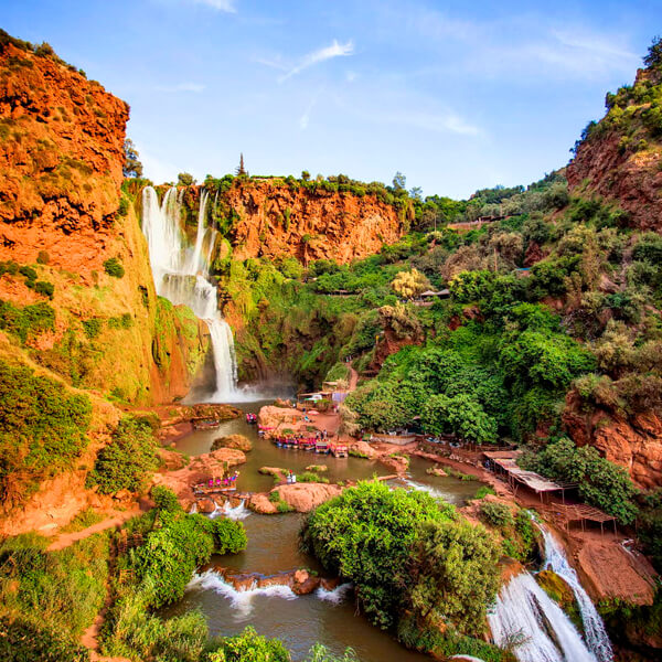 Day Tour To Ouzoud Waterfalls & The Middle Atlas Mountain From Marrakech